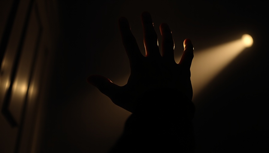 Mysterious hand reaching for light, hidden cost of brainstorming with ChatGPT.