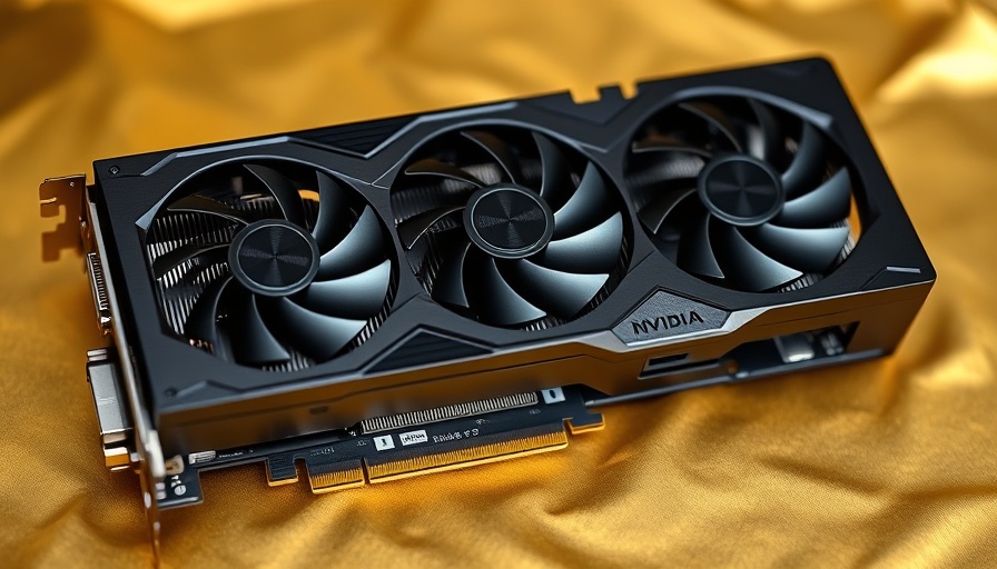 Nvidia RTX 5090 B-stock card with triple fans.