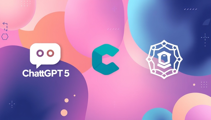 ChatGPT 5, Cursor CLI, and Claude AI logos on abstract background.