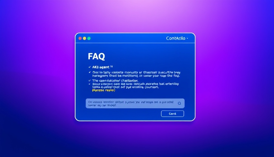 Claude AI ASPM FAQ Agent interface displaying chatbot window