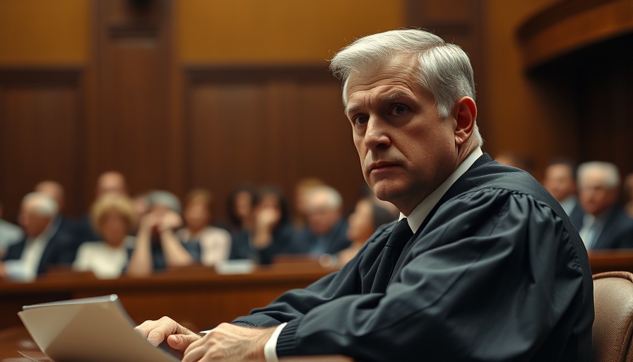 Judge focused in courtroom related to Anthropic AI copyright class action