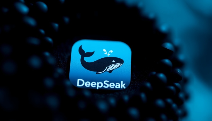 DeepSeek AI Chatbot for Muslims app icon with stylized whale.