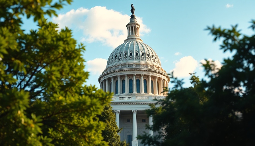 U.S. Capitol dome under clear skies, symbolic of Anthropic AI access to government branches.