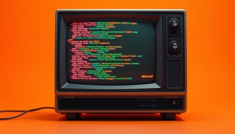 Vintage computer displaying code, representing anthropic AI.