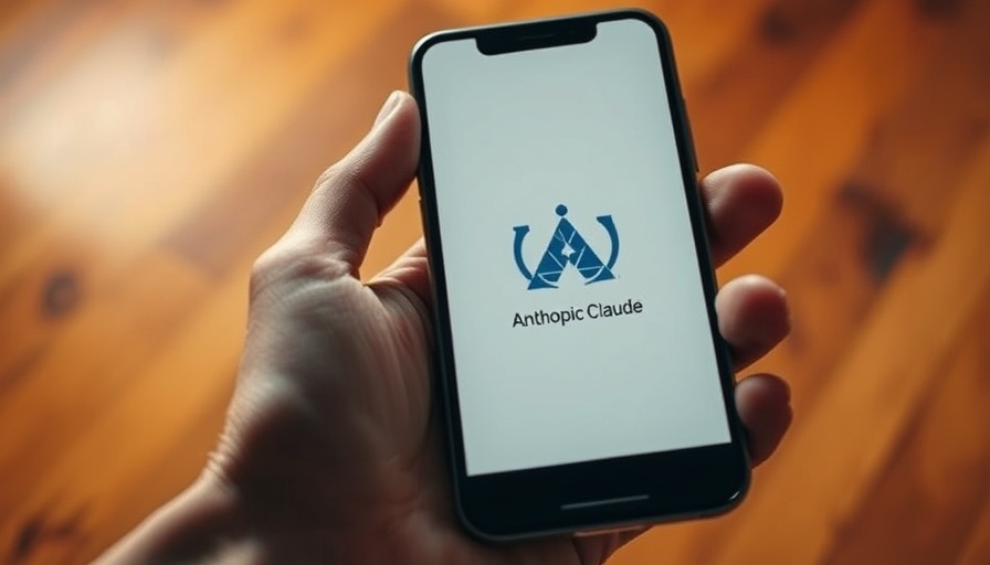 Anthropic AI Claude app displayed on smartphone.