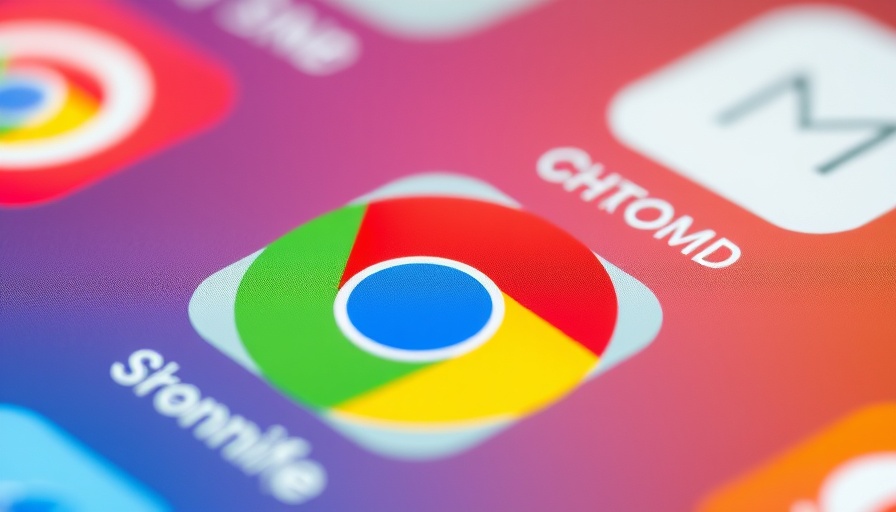 Chrome app icon on smartphone screen close-up, representing perplexity ai.