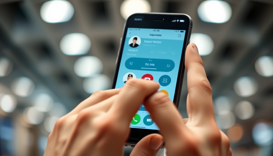 User interacting with AI agents on a smartphone app.