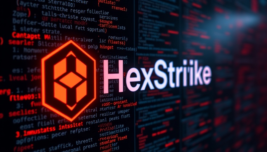 HexStrike AI interface displaying server details in vibrant red and black.