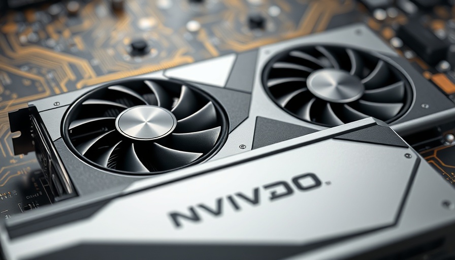 Nvidia GPUs showcasing sleek branding and design, illustrating Nvidia stock analysis.