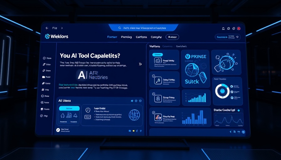 Modern AI All-in-One Workspace interface with tool overview