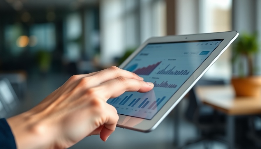 Analyzing data on a tablet, demonstrating AI future challenges.