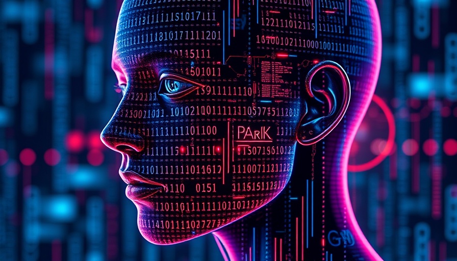 Futuristic digital human profile representing identity security and AI agents.