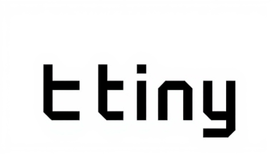 Tinygrad 0.11 features pixelated logo in bold black text.