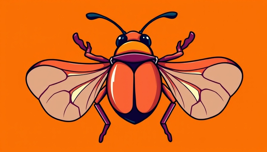Stylized bug illustration symbolizing M365 Copilot security bypass