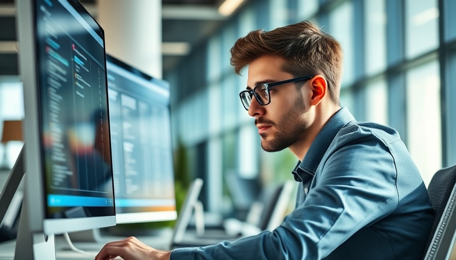 Young developer intensely focused on screen, resembling Claude AI integration in Xcode.