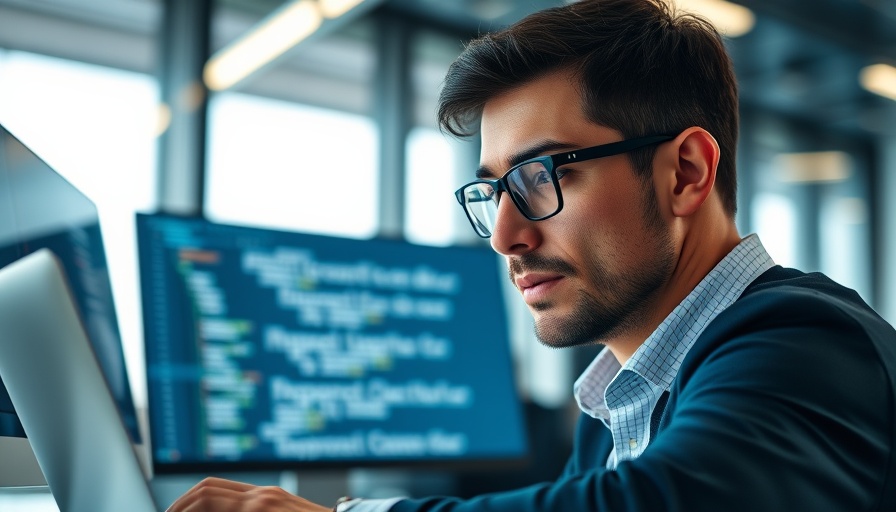 Focused professional working in office on Anthropic Claude Code AI Enterprise Plans.