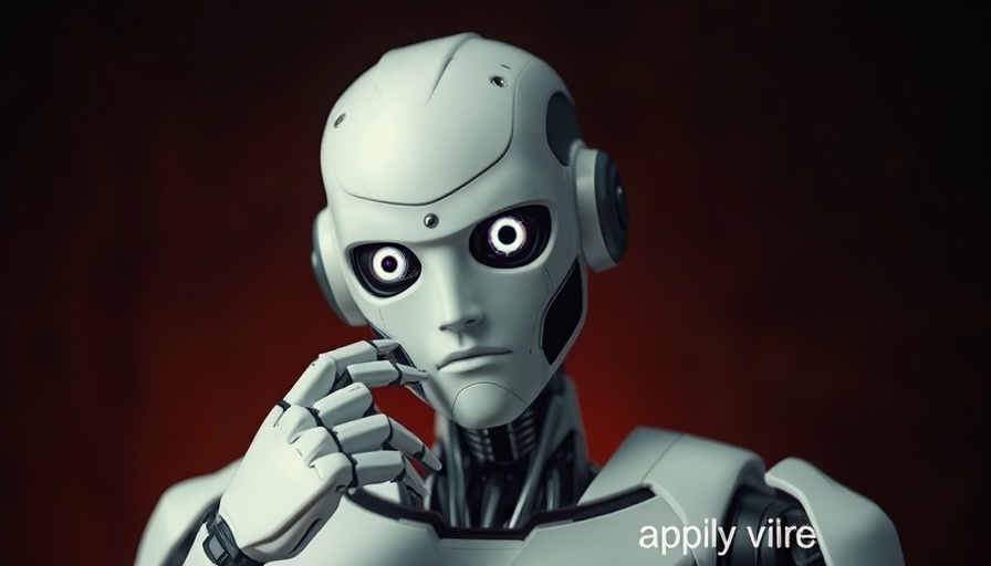 Futuristic humanoid robot illustrating conscious AI dangers.