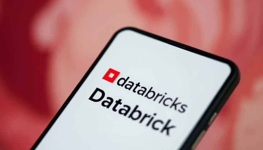 Databricks logo on smartphone, focus on Tecton acquisition