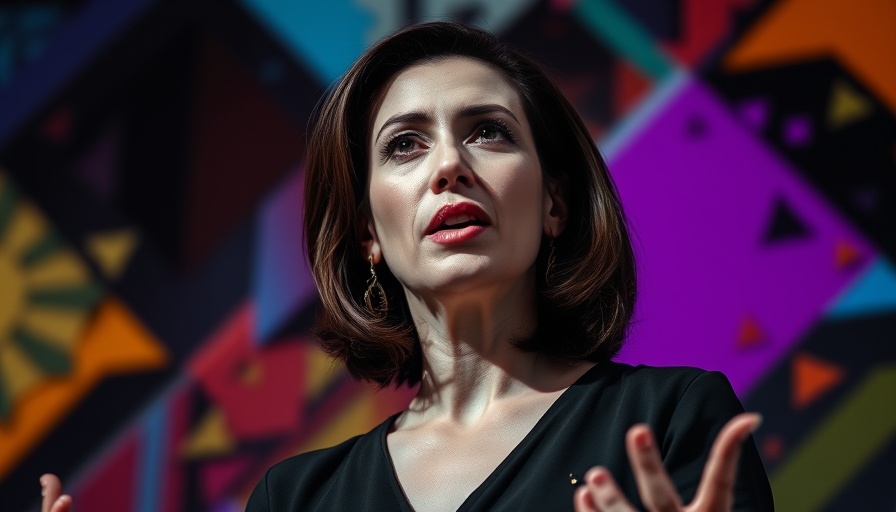 Power shift at OpenAI depicted with a confident female leader.