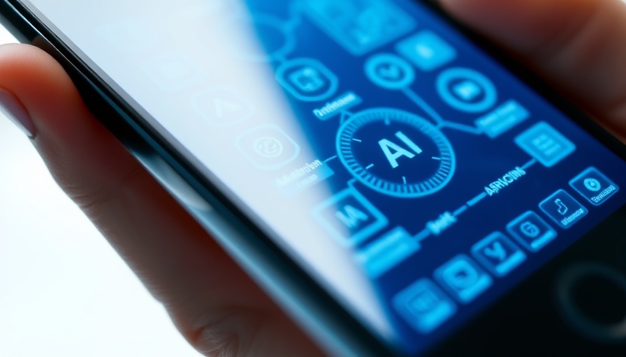 Close-up of smartphone with Chinese AI apps displayed on screen.