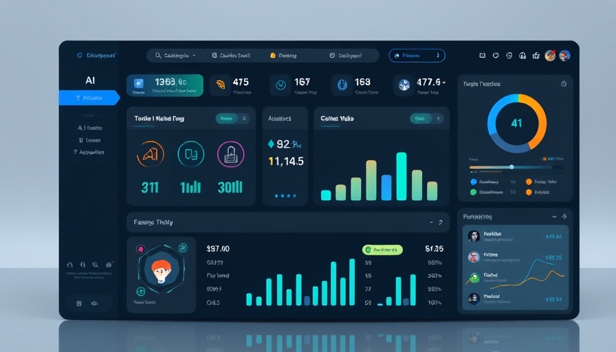 Modern Microsoft AI Copilot dashboard interface showcasing AI tools.