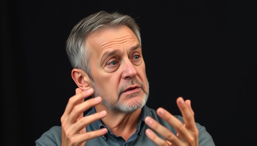 Middle-aged man discussing Grok 2.5 open source AI model