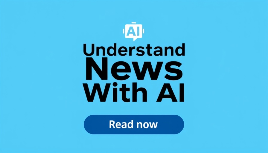 Graphic with AI chatbot and 'Understand News with AI' text, Microsoft AI Investment Strategies.