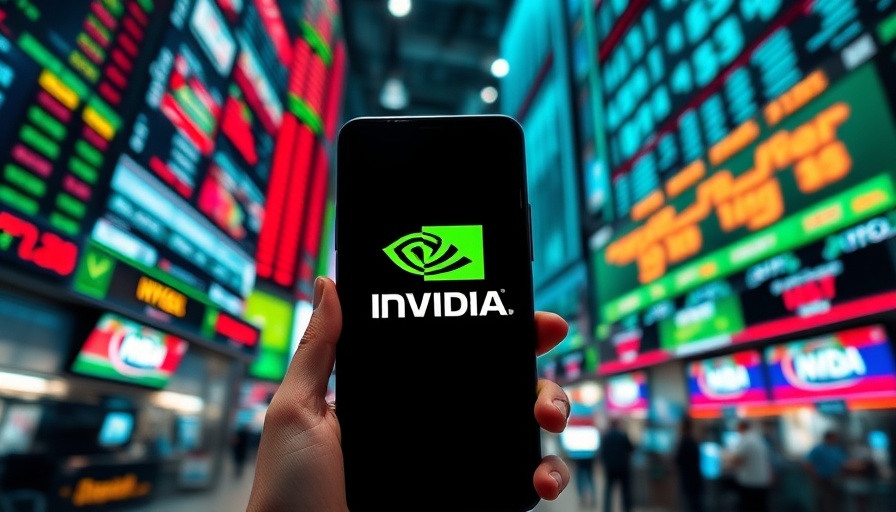Vibrant Nvidia AI stock market image reflecting future predictions.