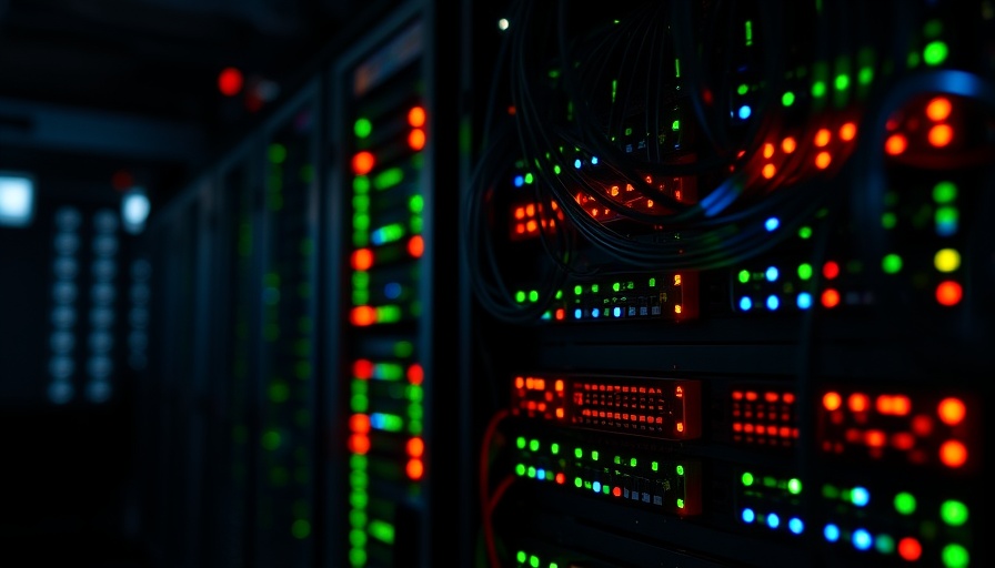 AI agents transforming online shopping concept with server room