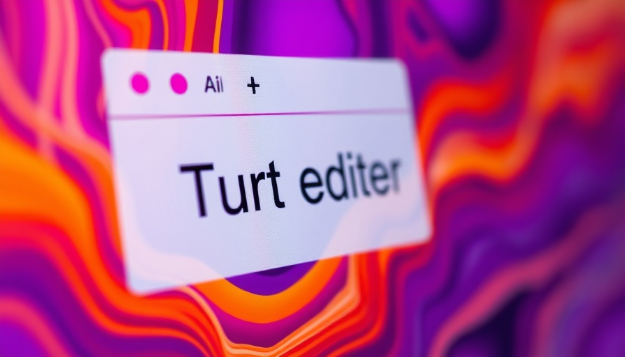 Claude AI interface on screen with vibrant background.