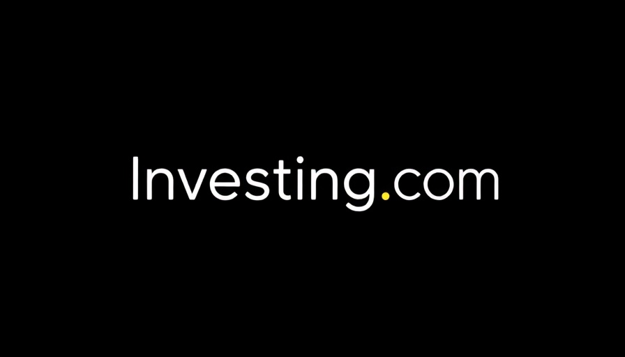 Minimalist Investing.com logo with yellow upward line on black background.