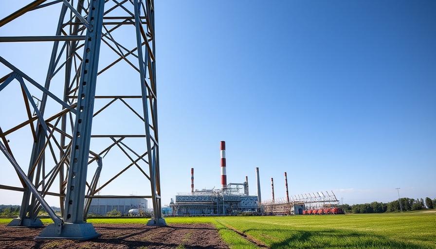 IREN Ltd Nvidia Partnership facility near steel lattice tower
