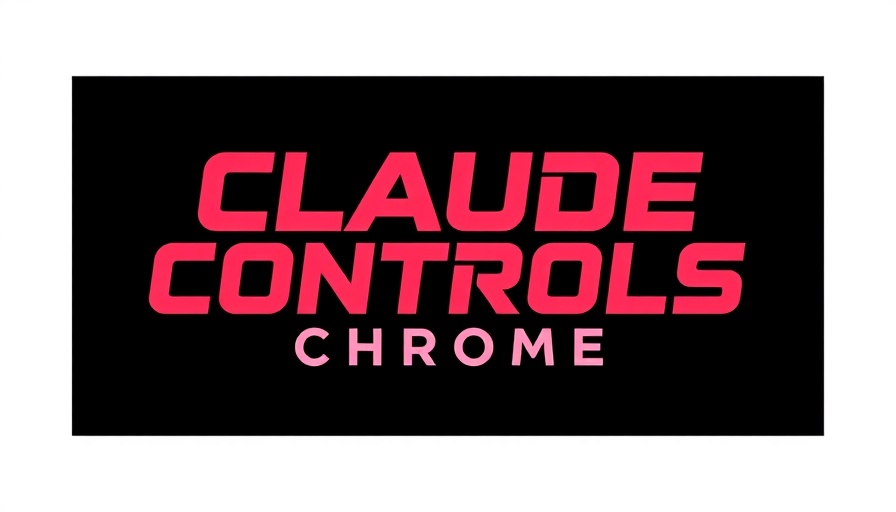 CLAUDE AI controls Chrome graphic design.