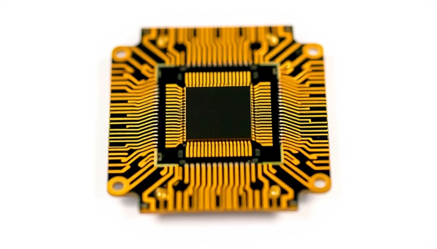 Illustration of a microchip related to Nvidia trade secret theft trial.
