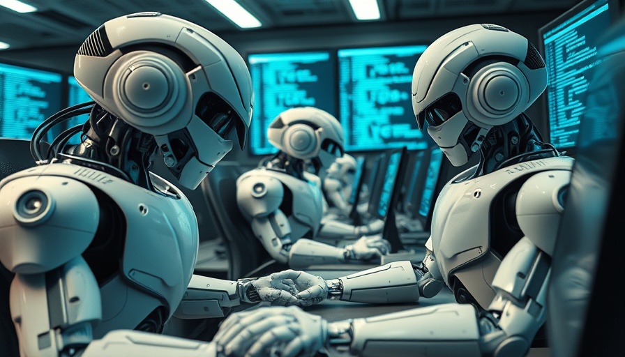 AI agents in a lab increasing network traffic.