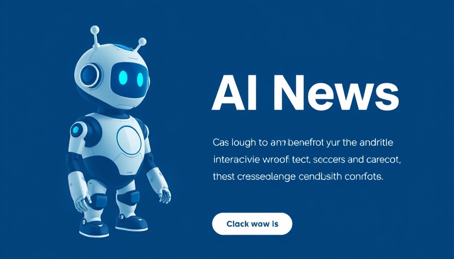AI news ad featuring chatbot icon and 'Read now' button.