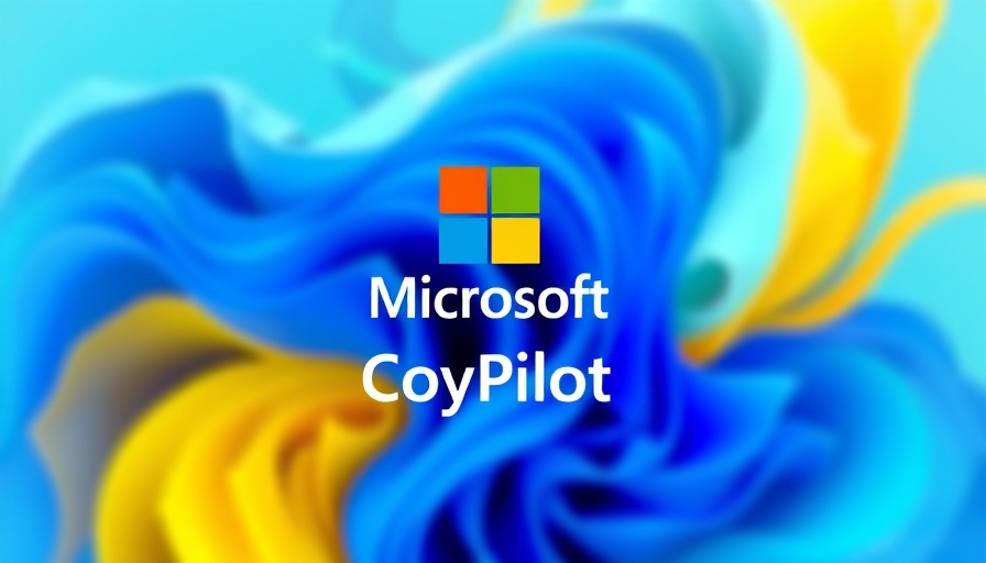 Colorful Microsoft Copilot logo illustration on abstract background related to ai copilot pricing.