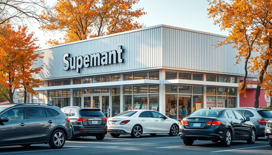 Wide-angle view of Aldi store exterior.