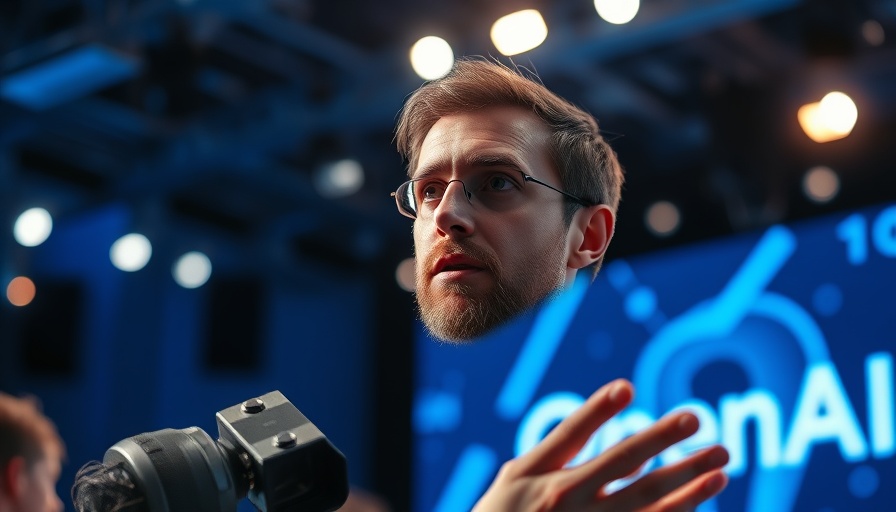 Open AI spending forecast discussion at tech event