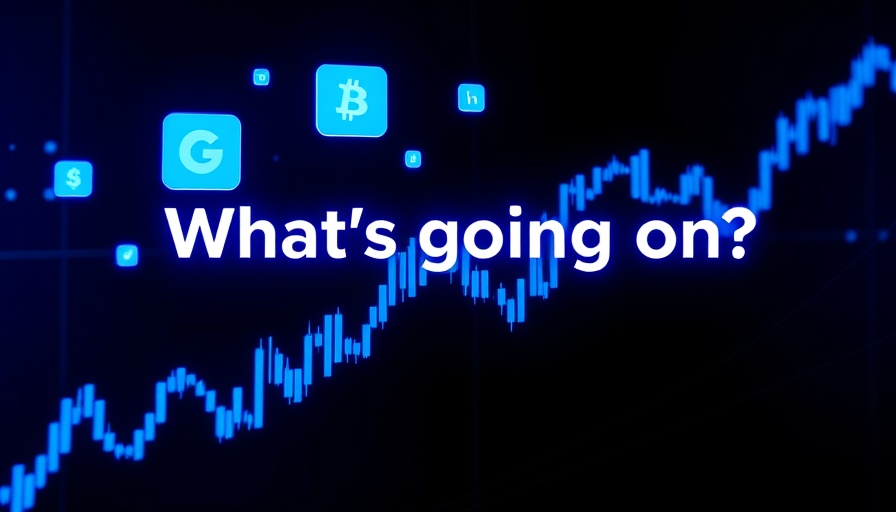Dynamic graphic of stock market chart with social media icons.