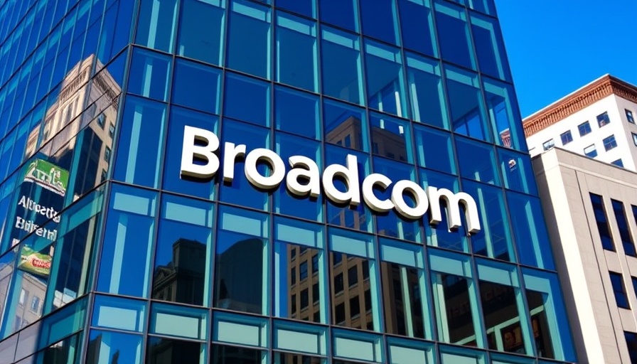 Broadcom OpenAI partnership depicted by Broadcom building.