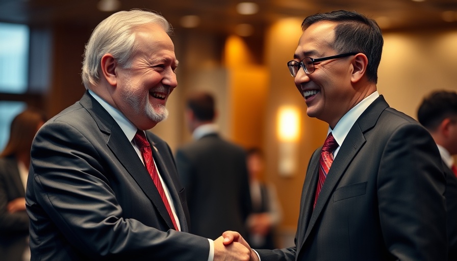 Nvidia Huang and Trump during state visit.