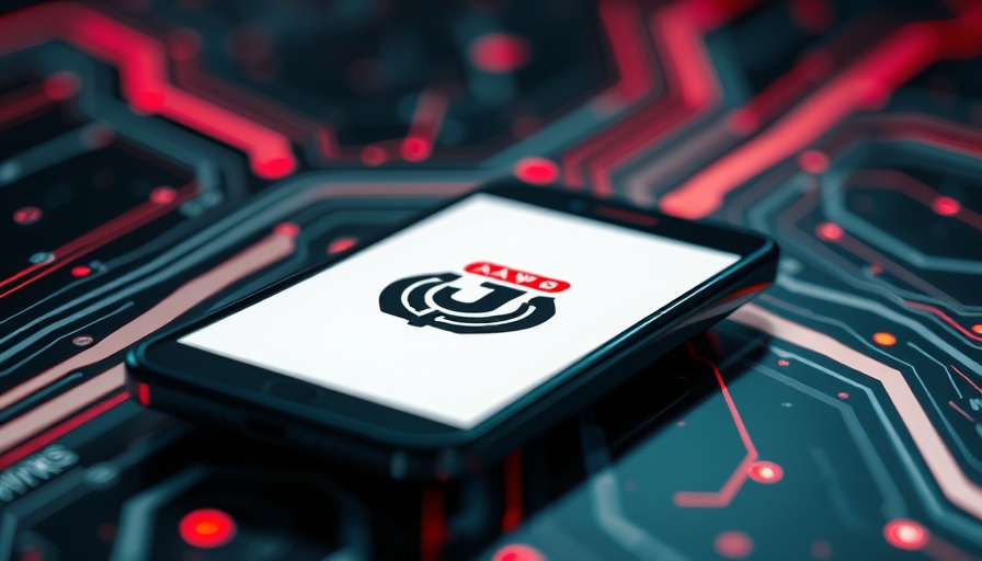 Oracle logo on a phone screen symbolizing AI-fueled cloud revenue growth.