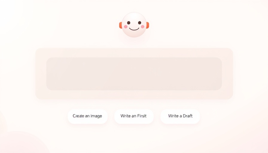 Microsoft AI Copilot interface with input box and options