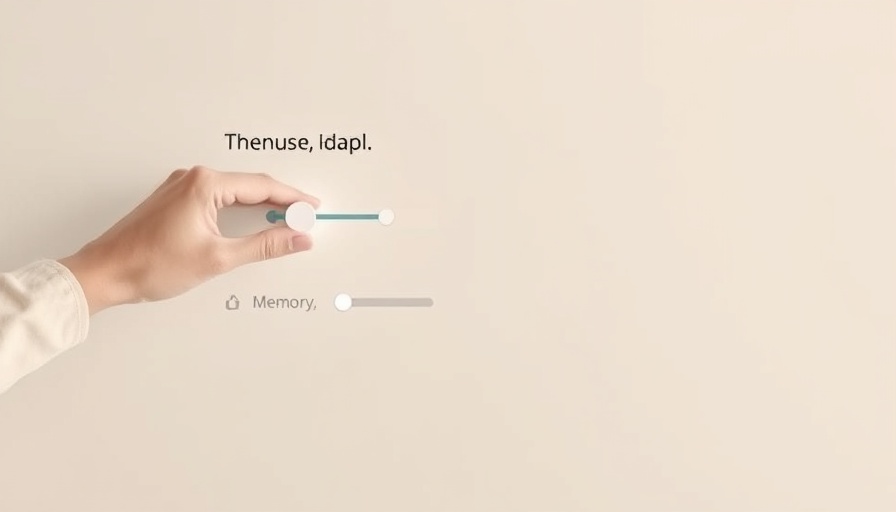 Claude AI interface with memory toggles and clickable switch