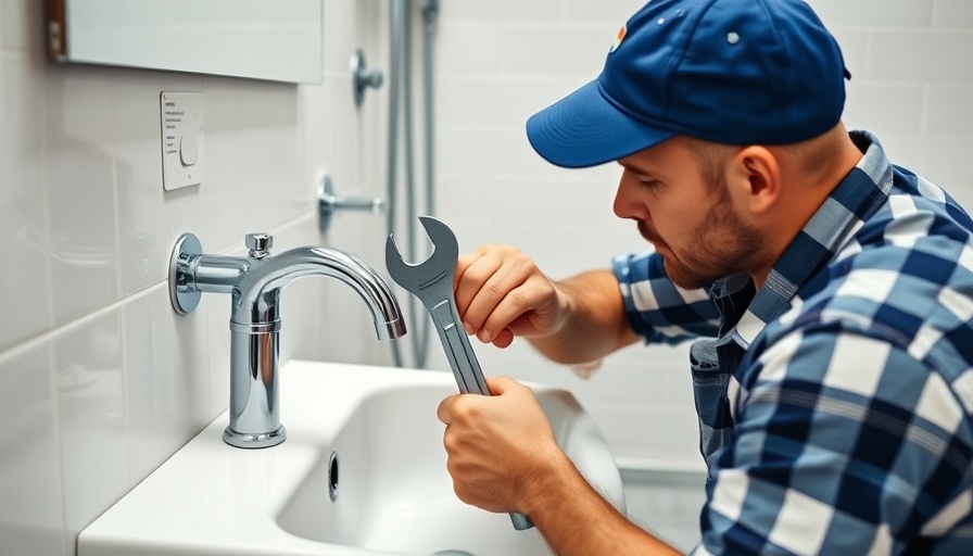 A plumber repairing a sink, showcasing AI-safe jobs.