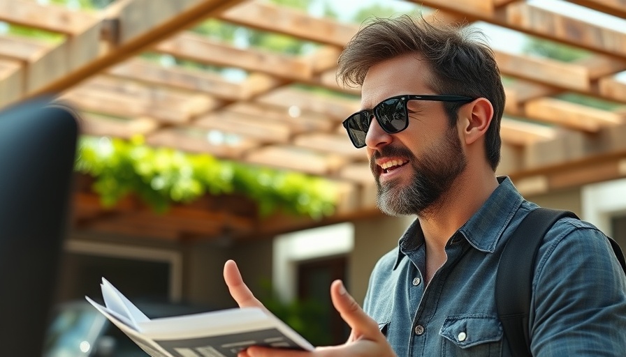 Casual man in sunglasses talking to media under wooden roof, OpenAI spending spree.