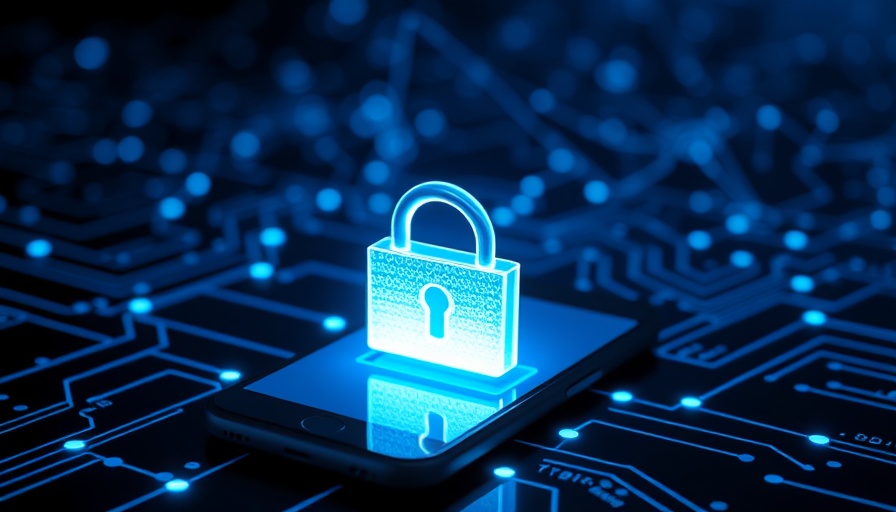 Nvidia AI Cloud Deal: Digital security concept with glowing lock