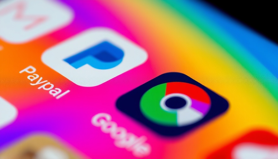 Agentic AI: PayPal and Google app icons on smartphone screen.