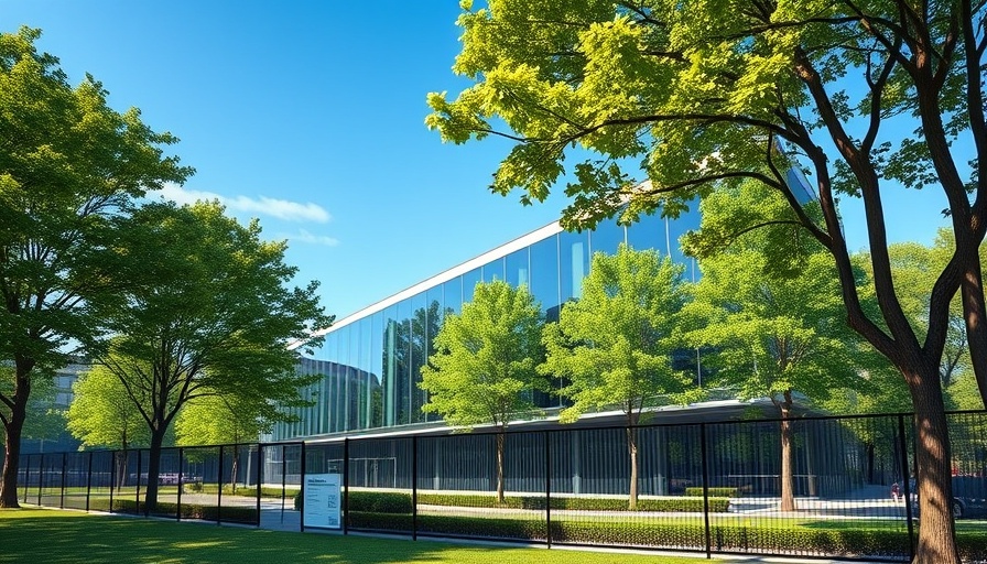 Microsoft AI supercomputer Essex building in modern design